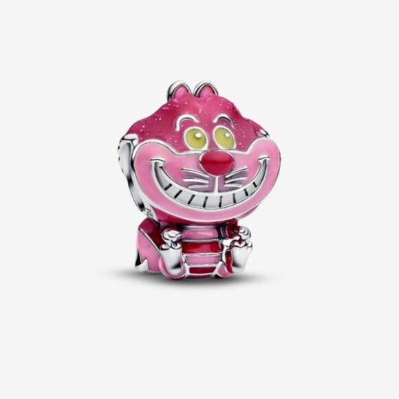 Pandora Disney Alice in Wonderland Cheshire Cat Charm - Picture 1 of 5